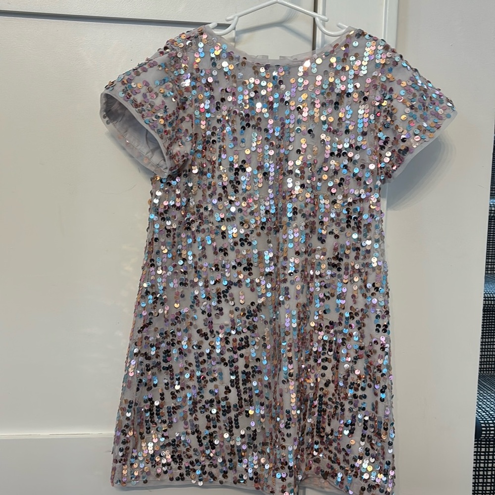 Gap girls sequin dress - size small